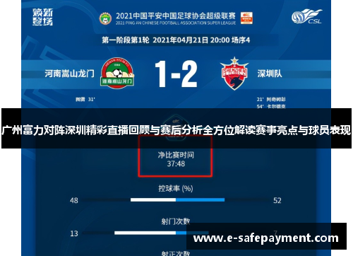 广州富力对阵深圳精彩直播回顾与赛后分析全方位解读赛事亮点与球员表现